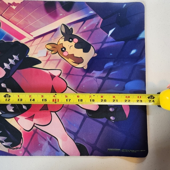 POKEMON OFFICIAL PLAYMAT MORPEKO MARNIE CROWN ZENITH V-UNION Premium - Picture 6 of 7